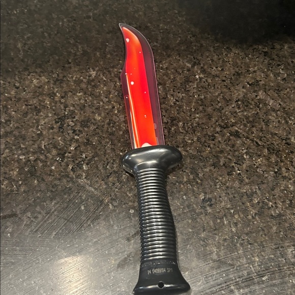 Scream Mask and Knife Spirit Halloween Black - Picture 4 of 5